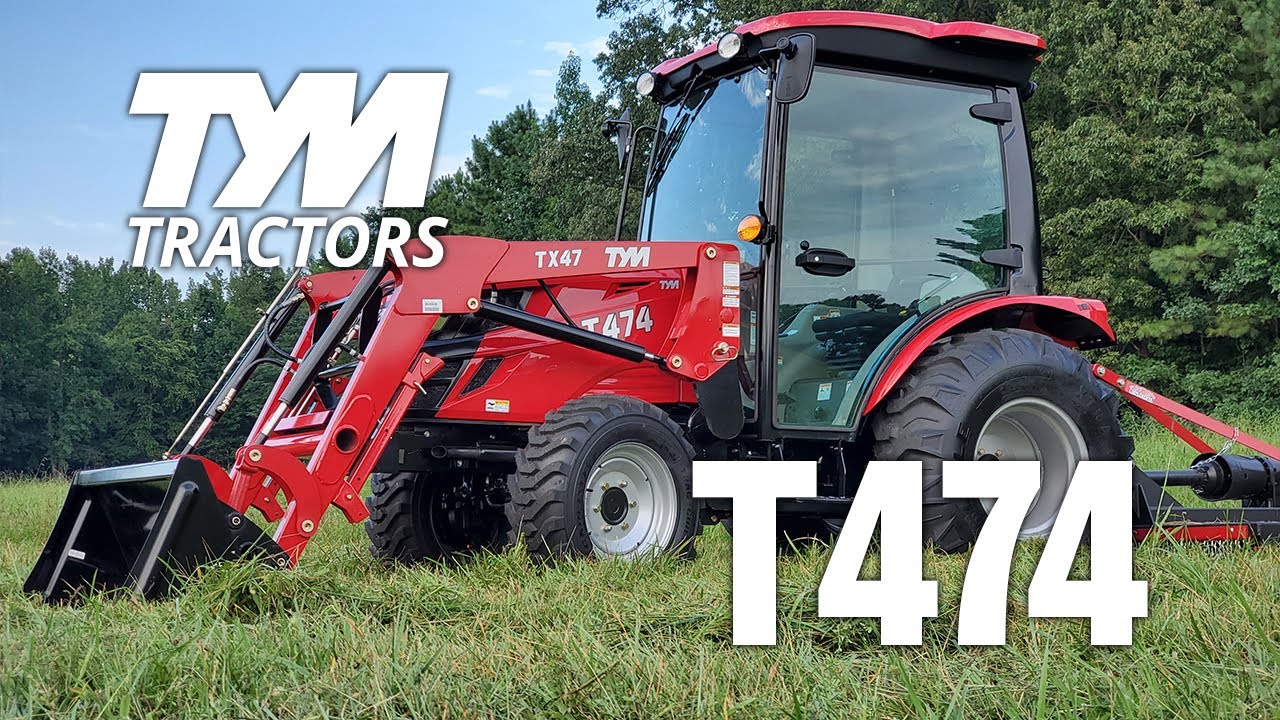 TYM Tractors T474 Product Overview