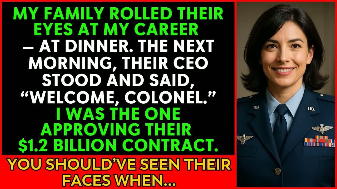 My Family Mocked My “Pointless Career” at Dinner — But The Next Morning I Was Their Boss