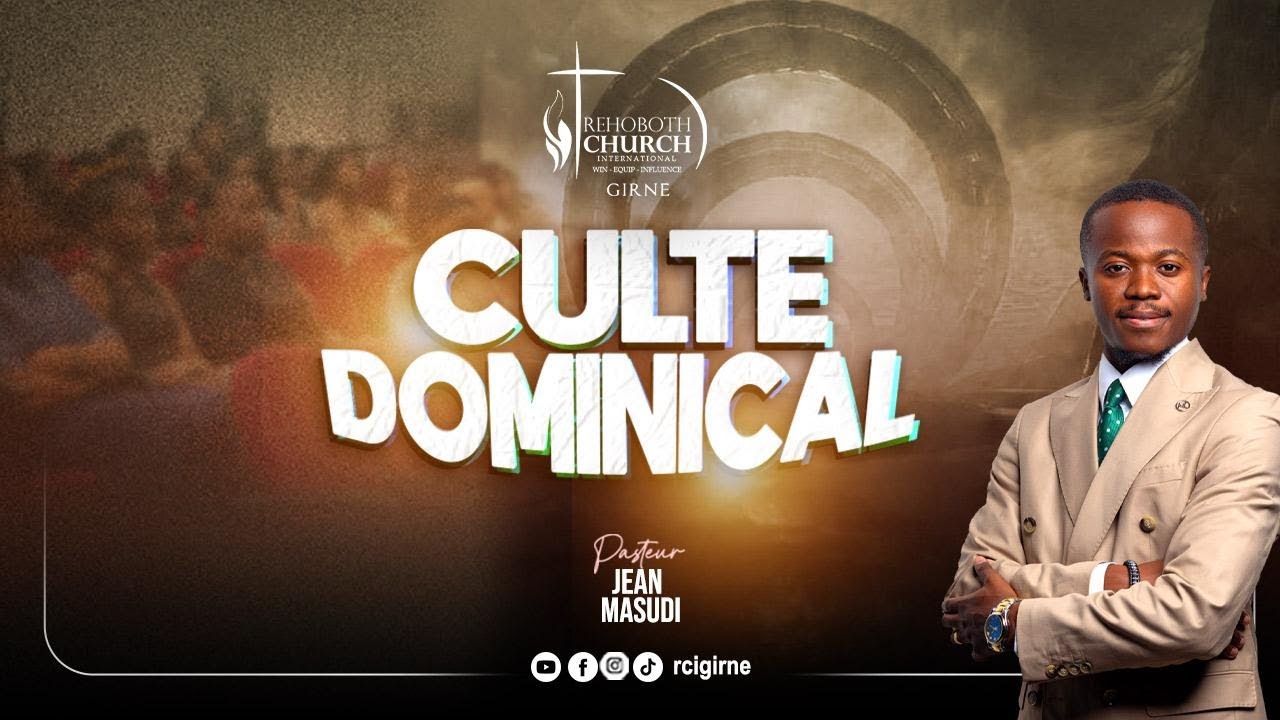 CULTE DOMINICAL || PASTEUR JEAN MASUDI || UPGRADE