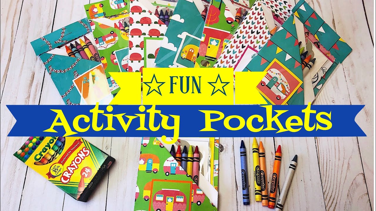 Craft Fair Idea #1 • Fun Activity Pockets! | 2018