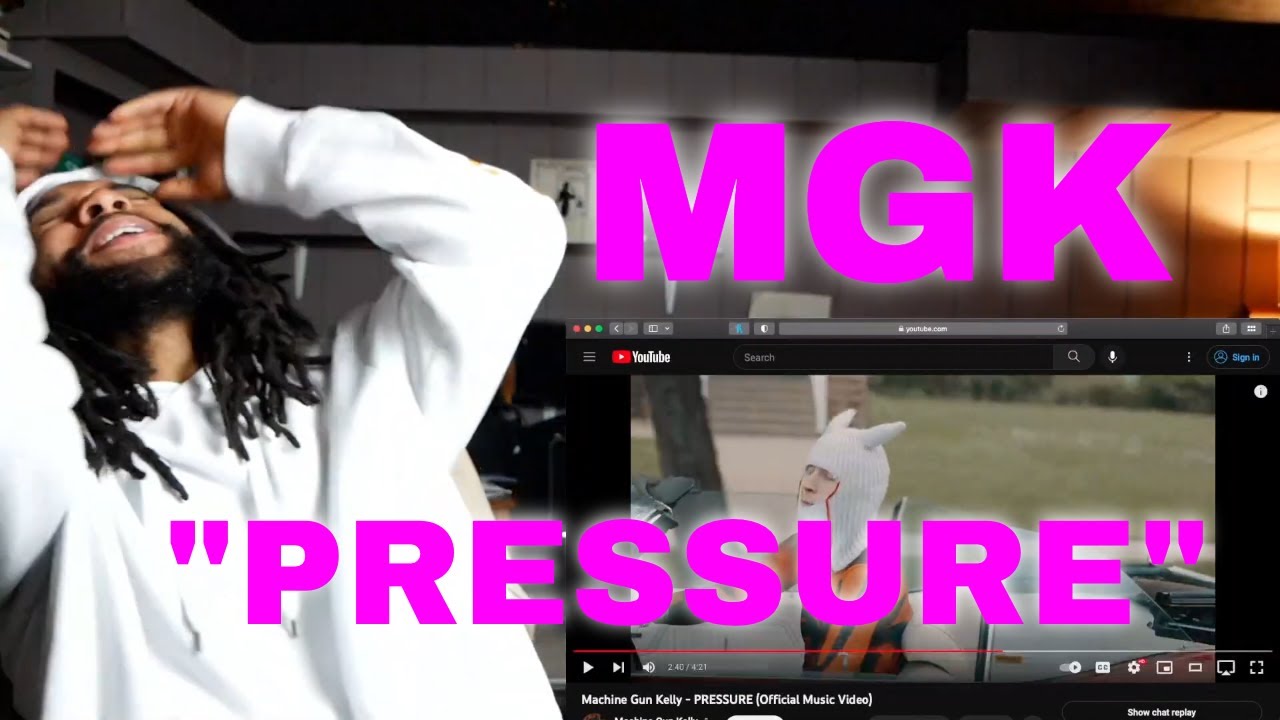 Machine Gun Kelly - PRESSURE (Official Music Video) | Reaction Video