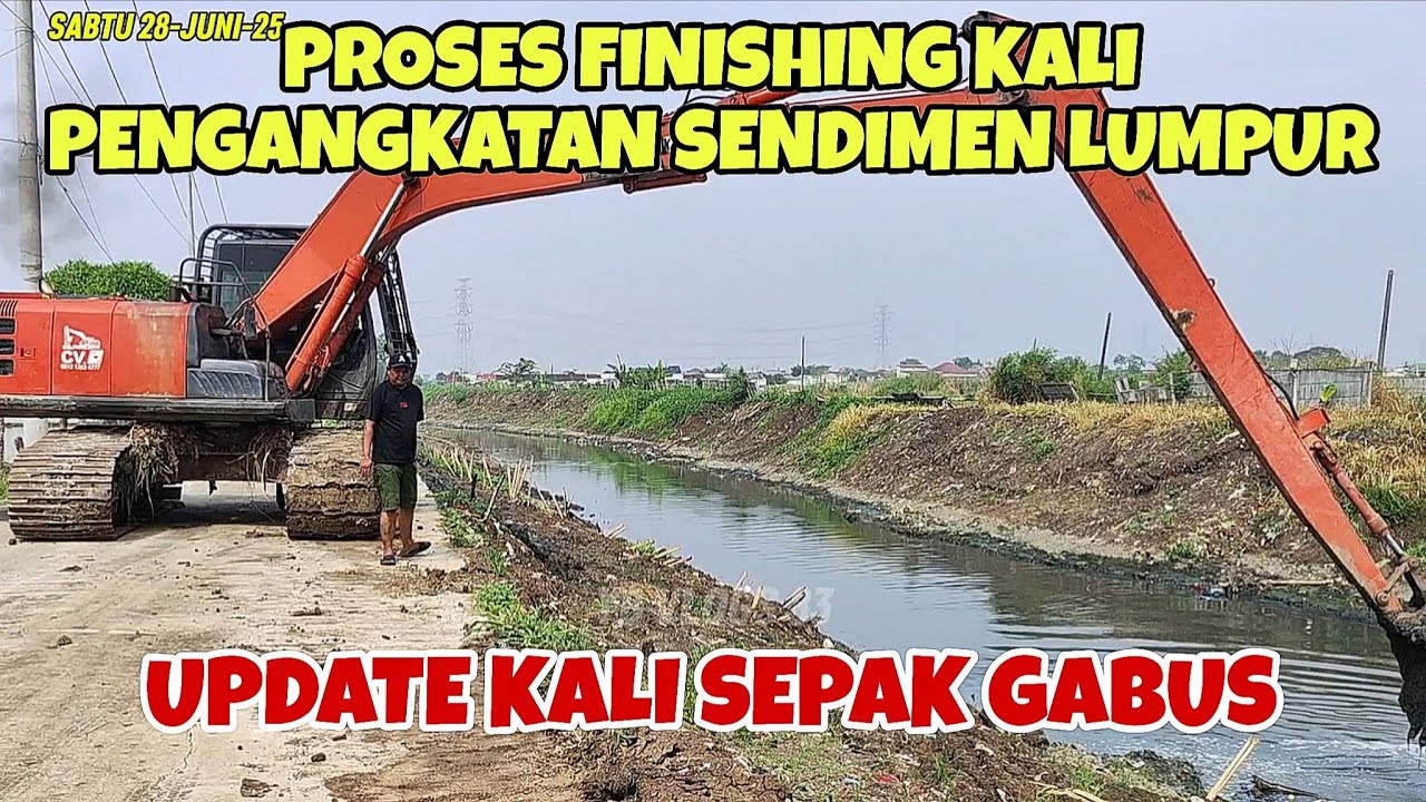 PROGRES KALI SEPAK GABUS!! Proses Finishing kali sepak dari sendimen lumpur