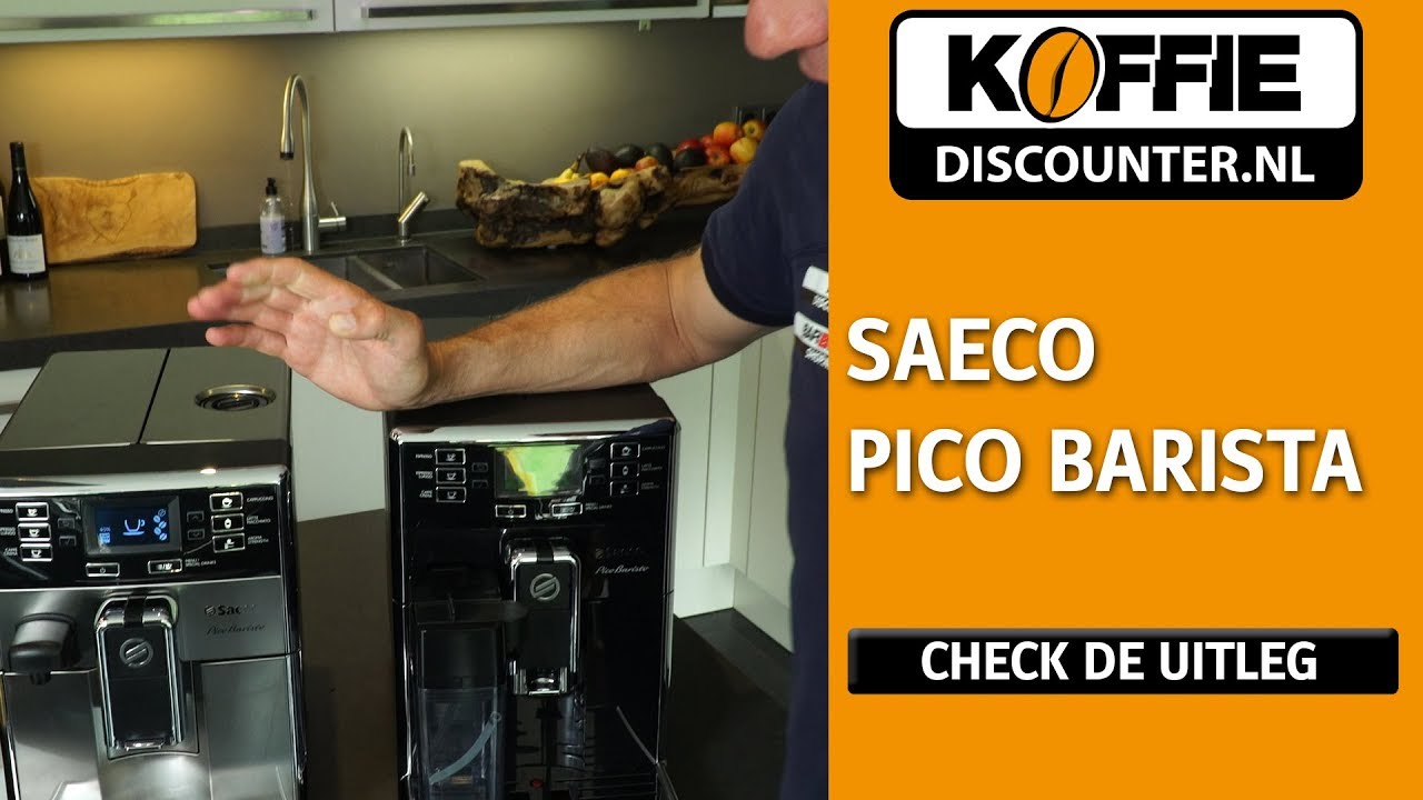 Saeco Pico Baristo bij Koffiediscounter: check de productvideo van Tom Coronel