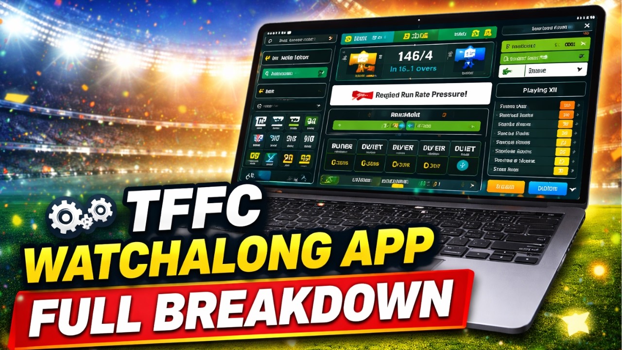 TFFC Watchalong App – Full Breakdown | My Custom Live Cricket Analysis System