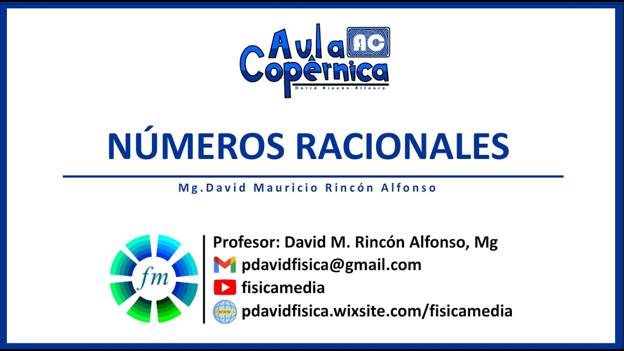 Números Racionales y orden entre estos números.