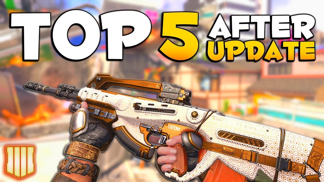 Top 5 Best Guns & Perks Right Now in CoD BO4 After the 1.23 Update