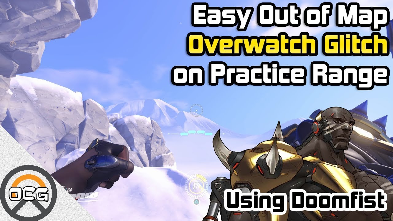 OCG - Easy Out Of Map Overwatch Glitch on Practice Range