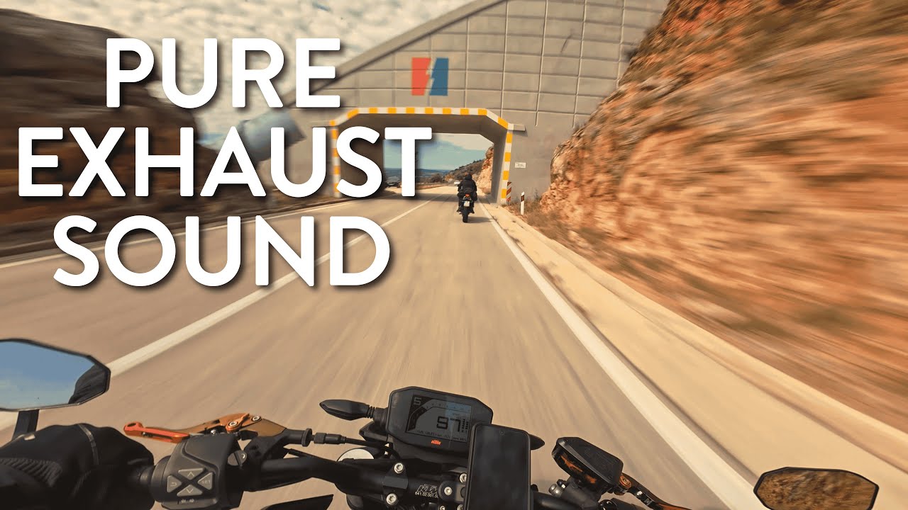 KTM DUKE 790 CROATIA COAST DESCENT | RAW Onboard POV