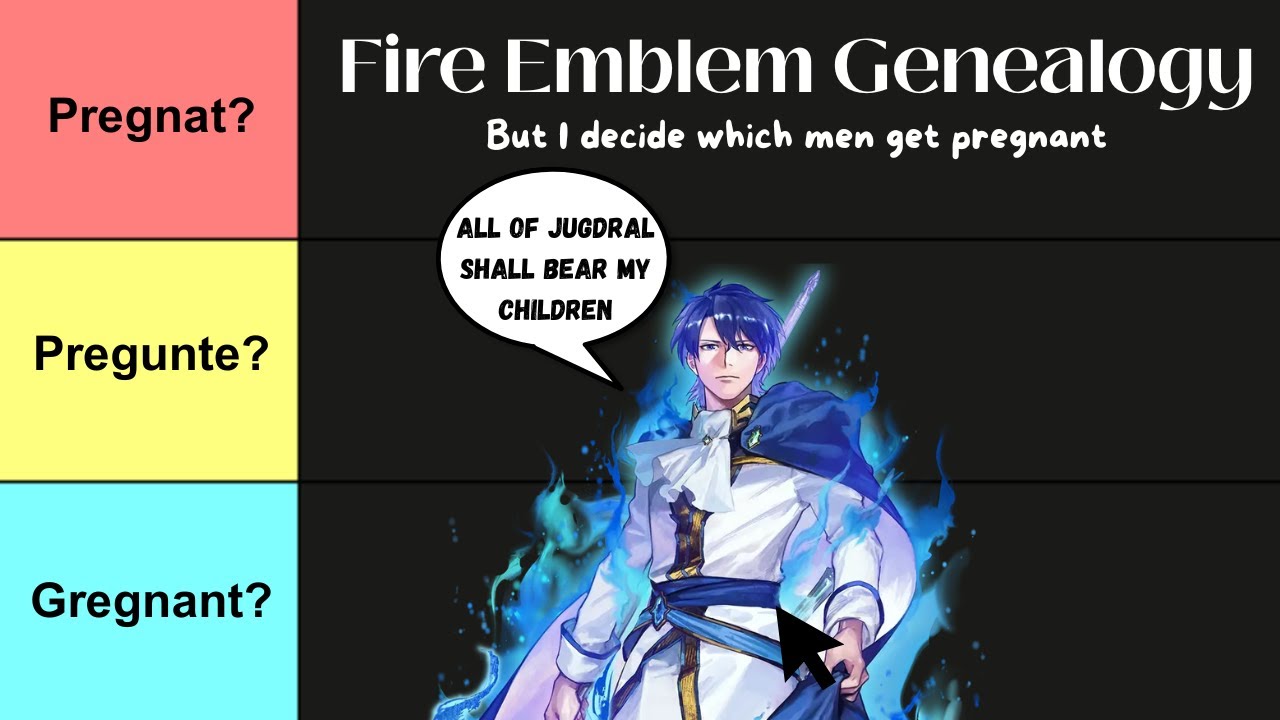 Рейтинг самых привлекательных для беременности мужчин из Fire Emblem (Genealogy of the Holy War)