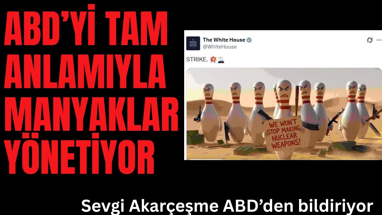 ABD'yi tam bir manyak grubu yönetiyor
