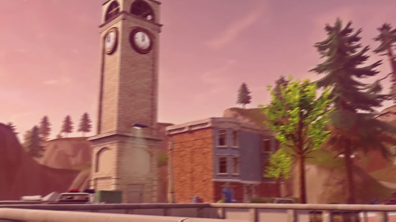 R I P Tilted Towers I Old Fortnite Tilted Towers Cinematic Gameplay