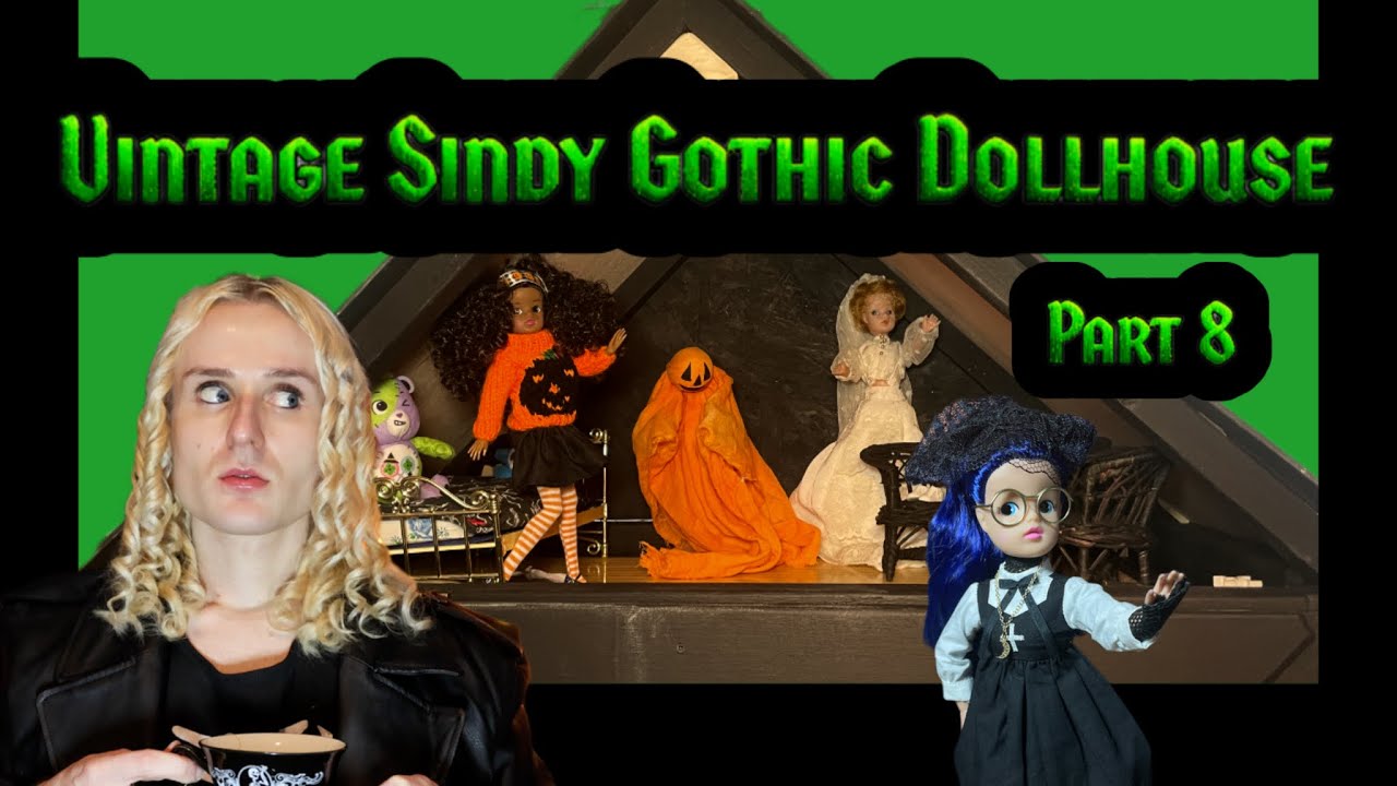 Vintage Sindy Gothic Doll House Makeover Part 8
