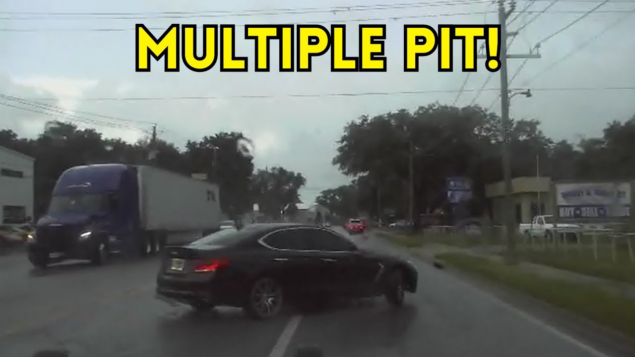 Perp Leads FHP Troopers in Intense Rain Pursuit