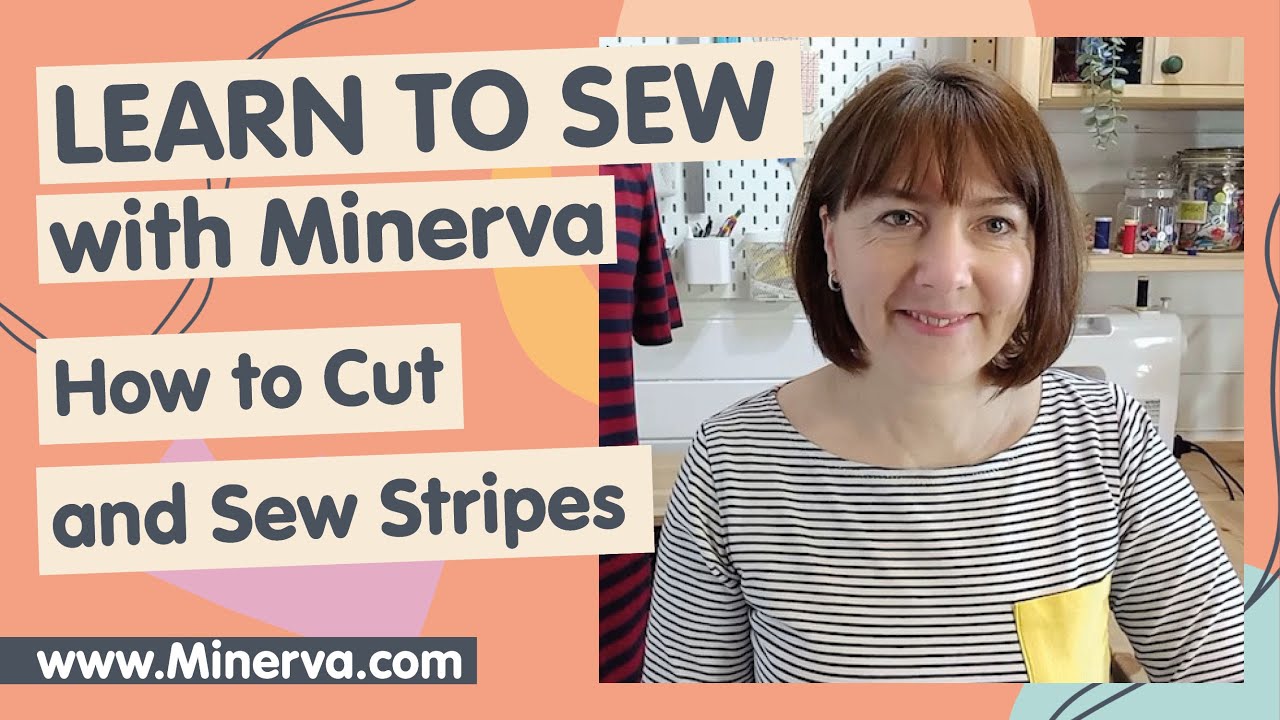 Learn to Sew – How to Cut and Sew Stripes