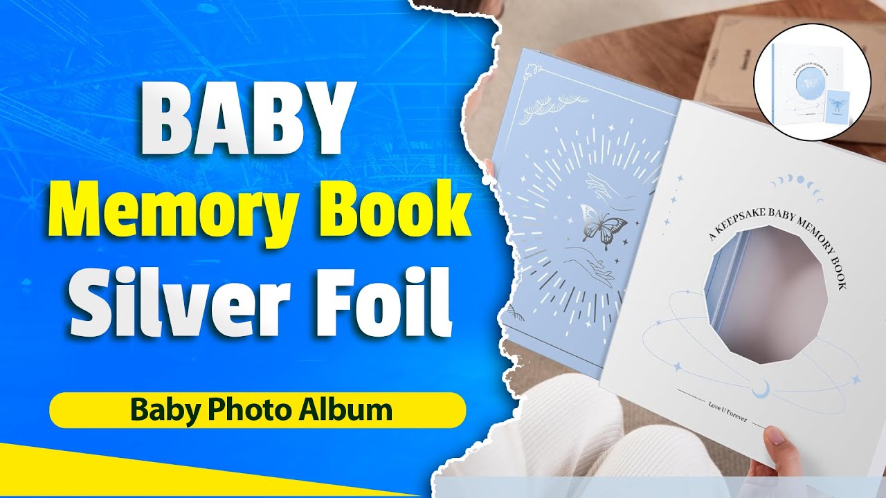 Baby Memory Book | Keepsake Photo Album for Baby