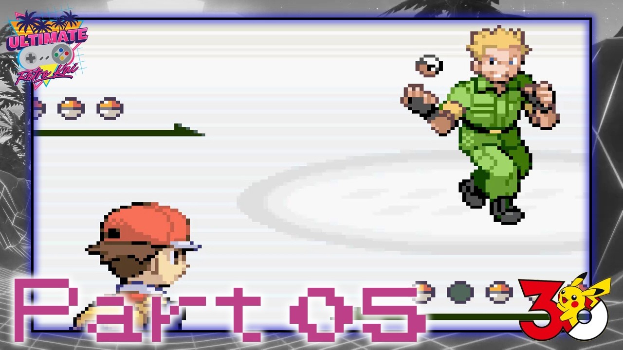 SKG Pokémon LeafGreen Version [GBA] Part 05 Vermilion City {No Commentary}