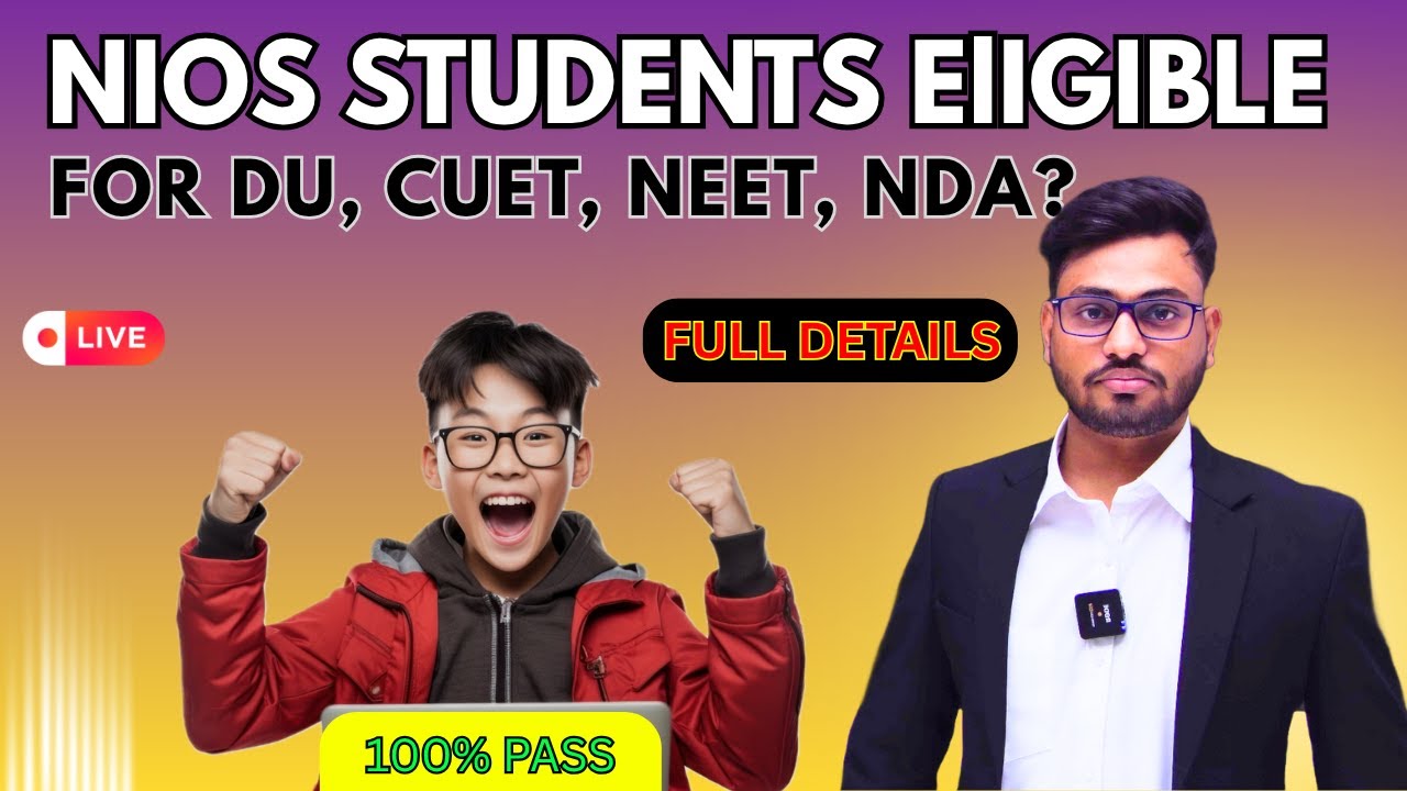 Can NIOS Students Get Admission in Delhi University, NEET, NDA & CUET? Full Truth