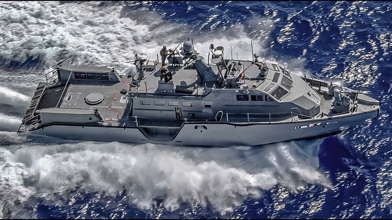 U.S. Navy &bull; Most Feared High-Speed Maritime Security & Coastal Defense Patrol Boat Mark VI in Action