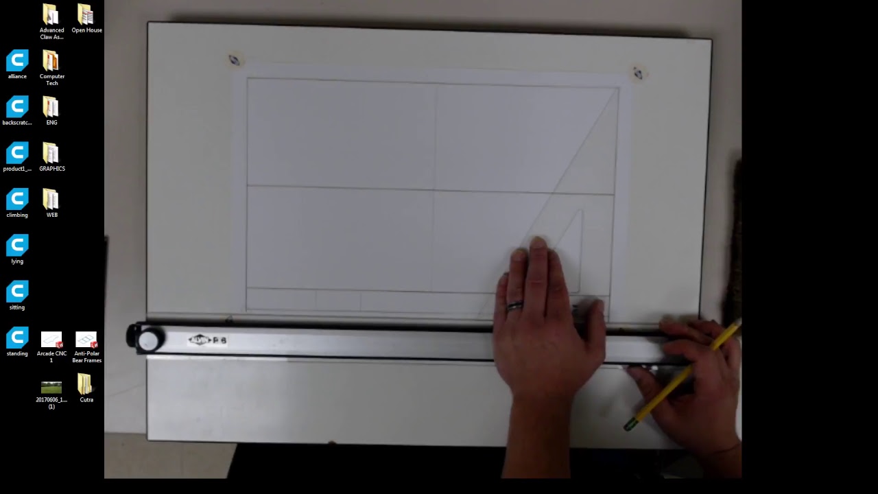 Mechanical Drafting Board - Title Block Setup