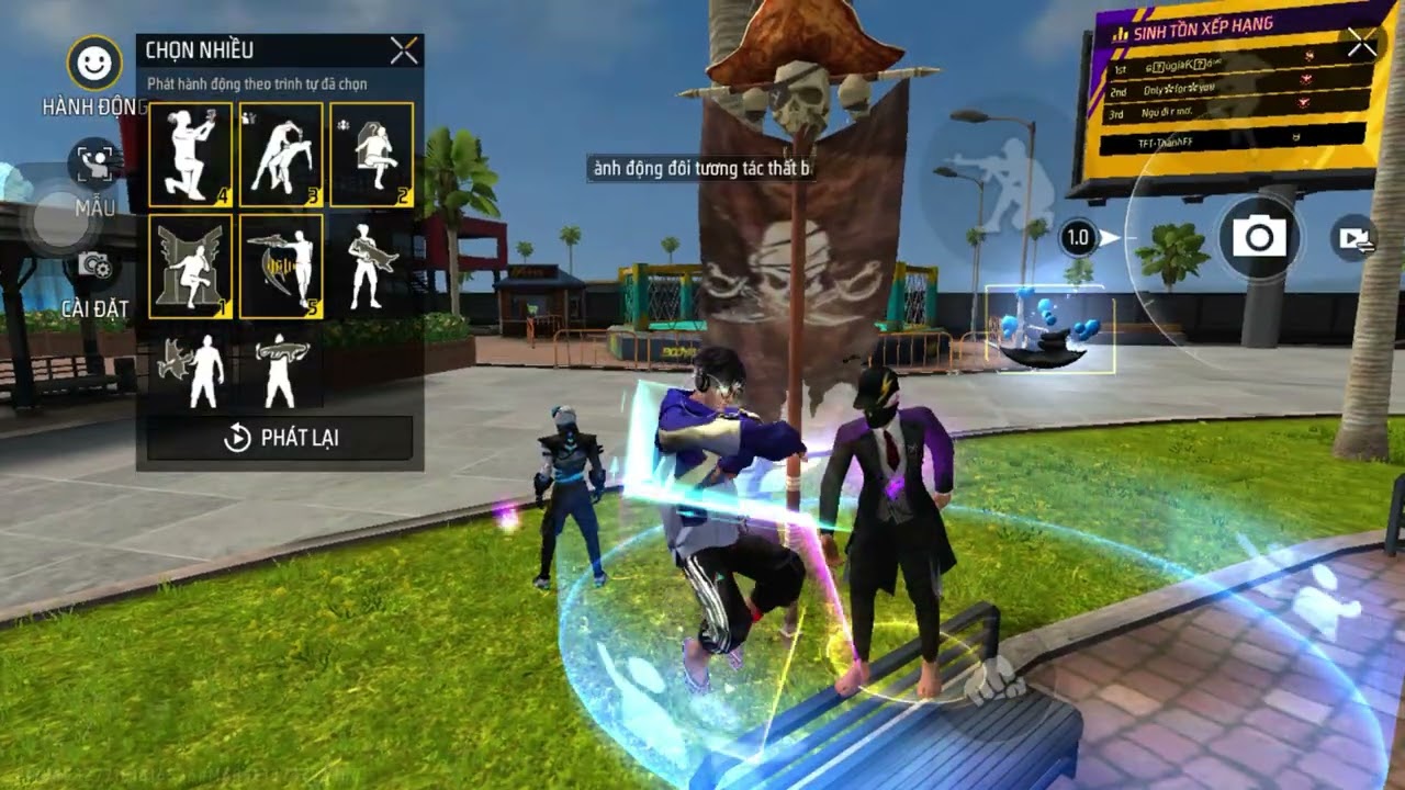 Mod free fire hành động leve 7 free fire 