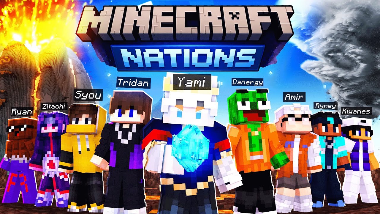 Minecraft NATIONS (Official Announcement Trailer) (New Project)