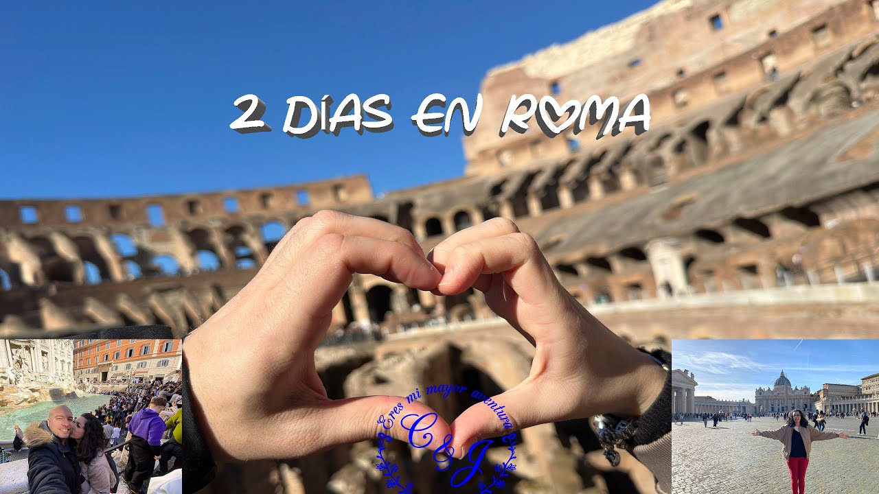 ROMA 🇮🇹 ¿Qué ver en dos días? - Coliseo, Panteón, Fontana Di Trevi, etc.