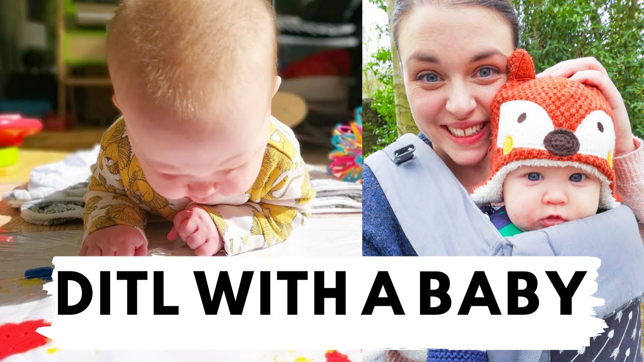 HOW TO ENTERTAIN A BABY ALL DAY without electronics I Entertain a baby 0-3 months & 3-6 months.