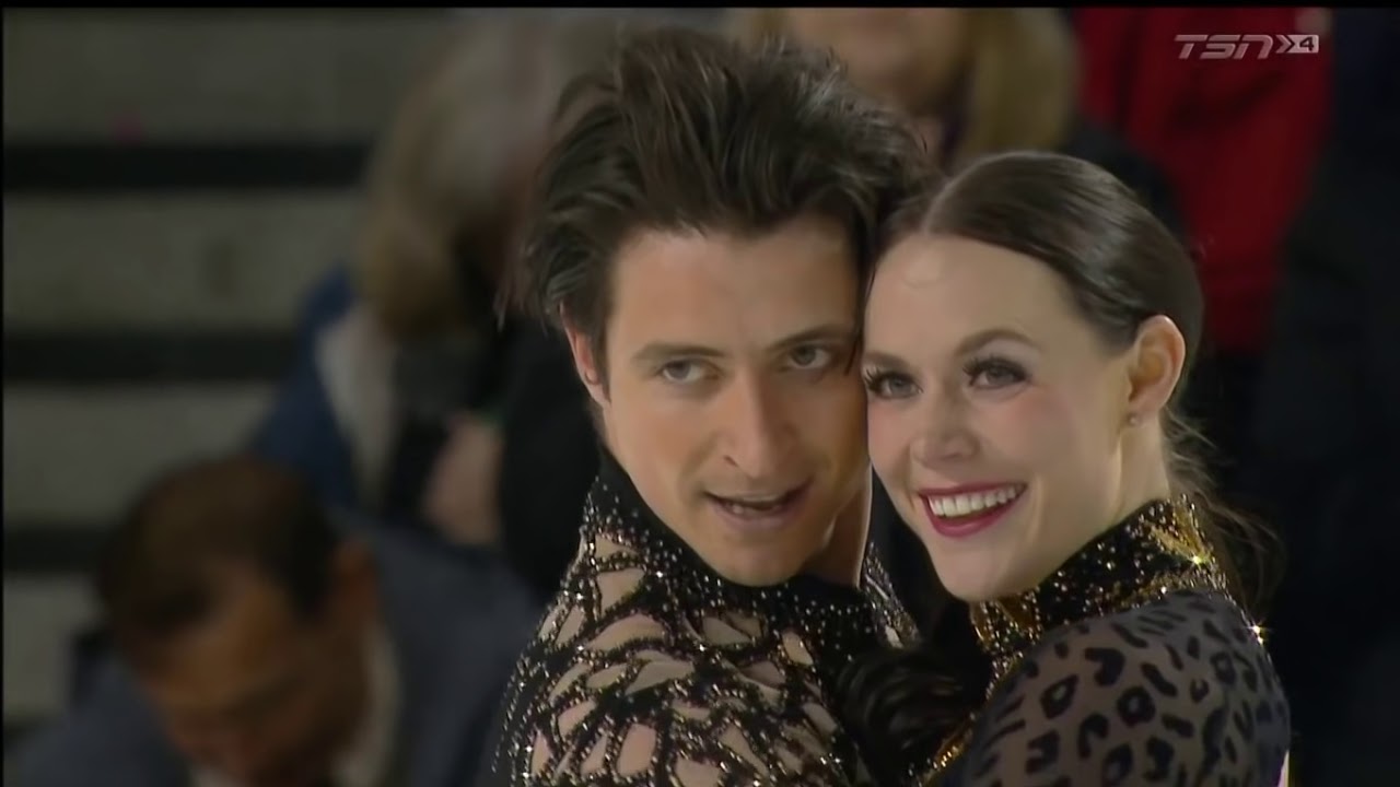 Tessa Virtue / Scott Moir 2018 Canadian Tire National Skating Championships - SD & interview