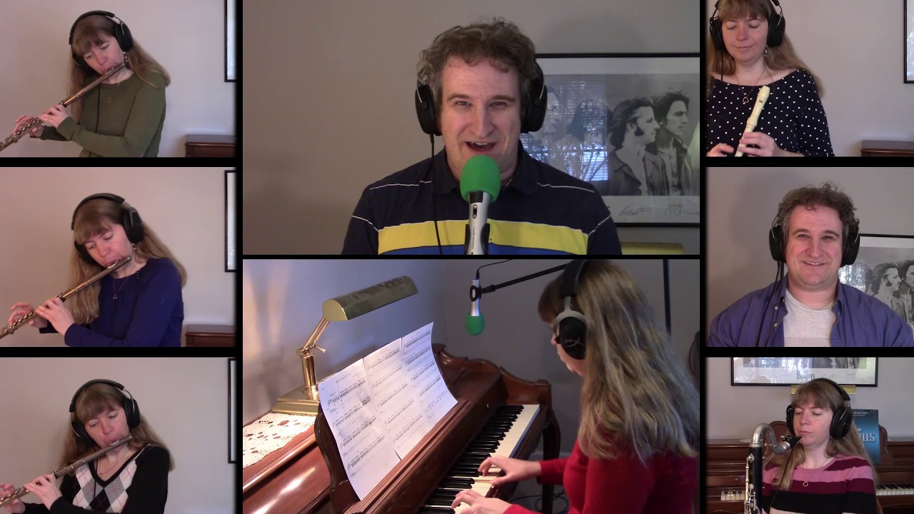 The Beatles - Fool on the Hill Cover (Piano/Flute/Vocals)