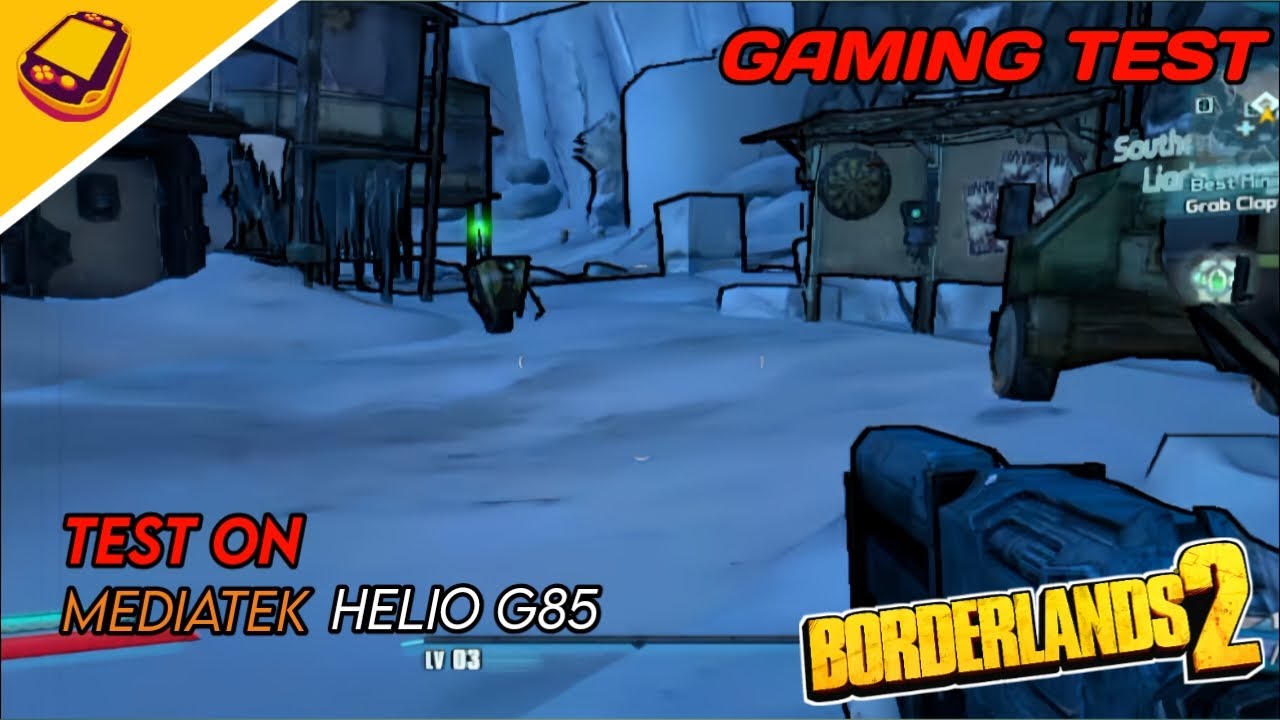 Mencoba Test Game Borderlands 2 - Vita3k Build v0.2.1 | helio g85