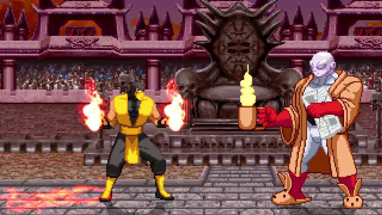 Mugen survival mode with SCORPION!