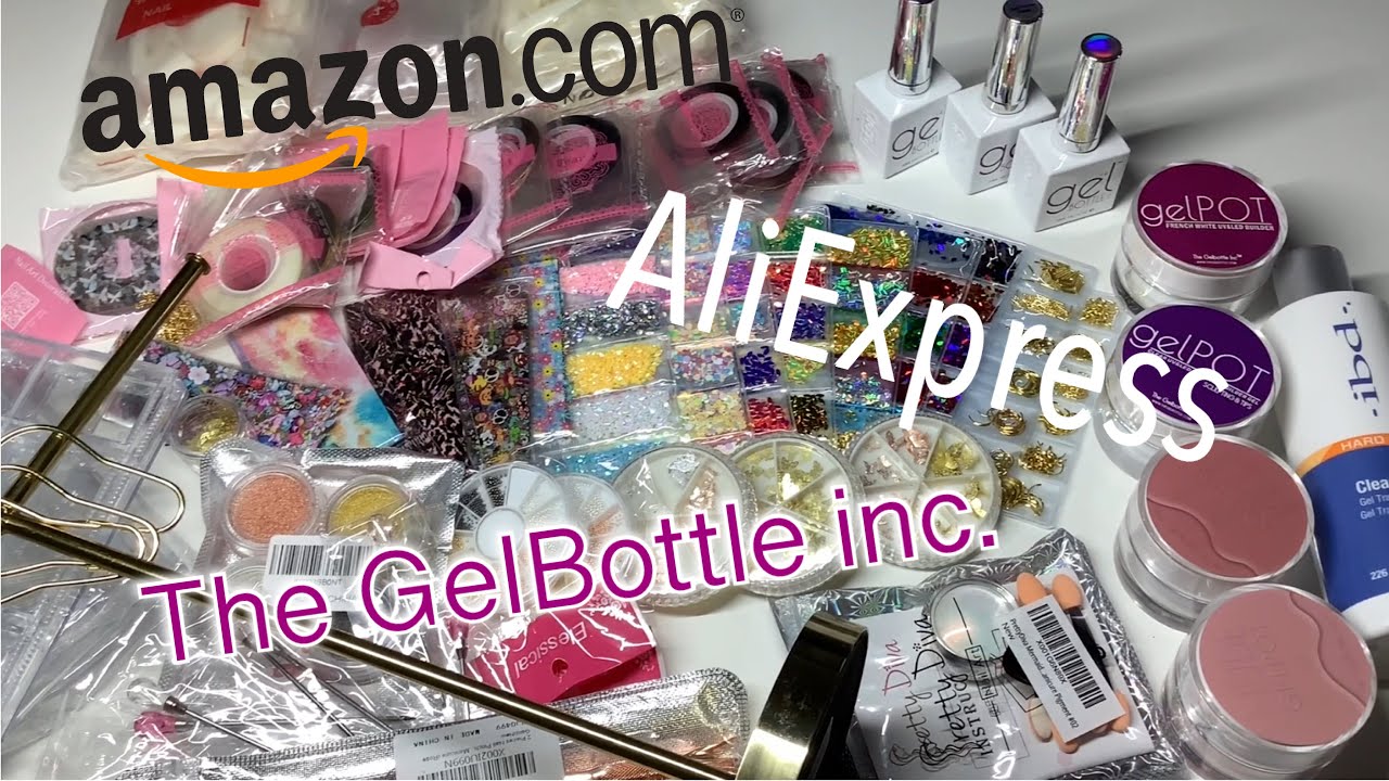 AliExpress Nail Haul | Amazon Nail Haul | The GelBottle Inc Nail Haul | Nail Art Haul