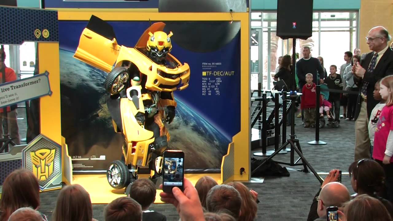 Bumblebee Transforms at The Children's Museum of Indianapolis