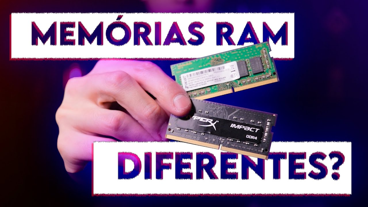 Posso colocar MEM&Oacute;RIAS RAM de marcas, modelos e tamanhos diferentes em um NOTEBOOK? #ishiiresponde