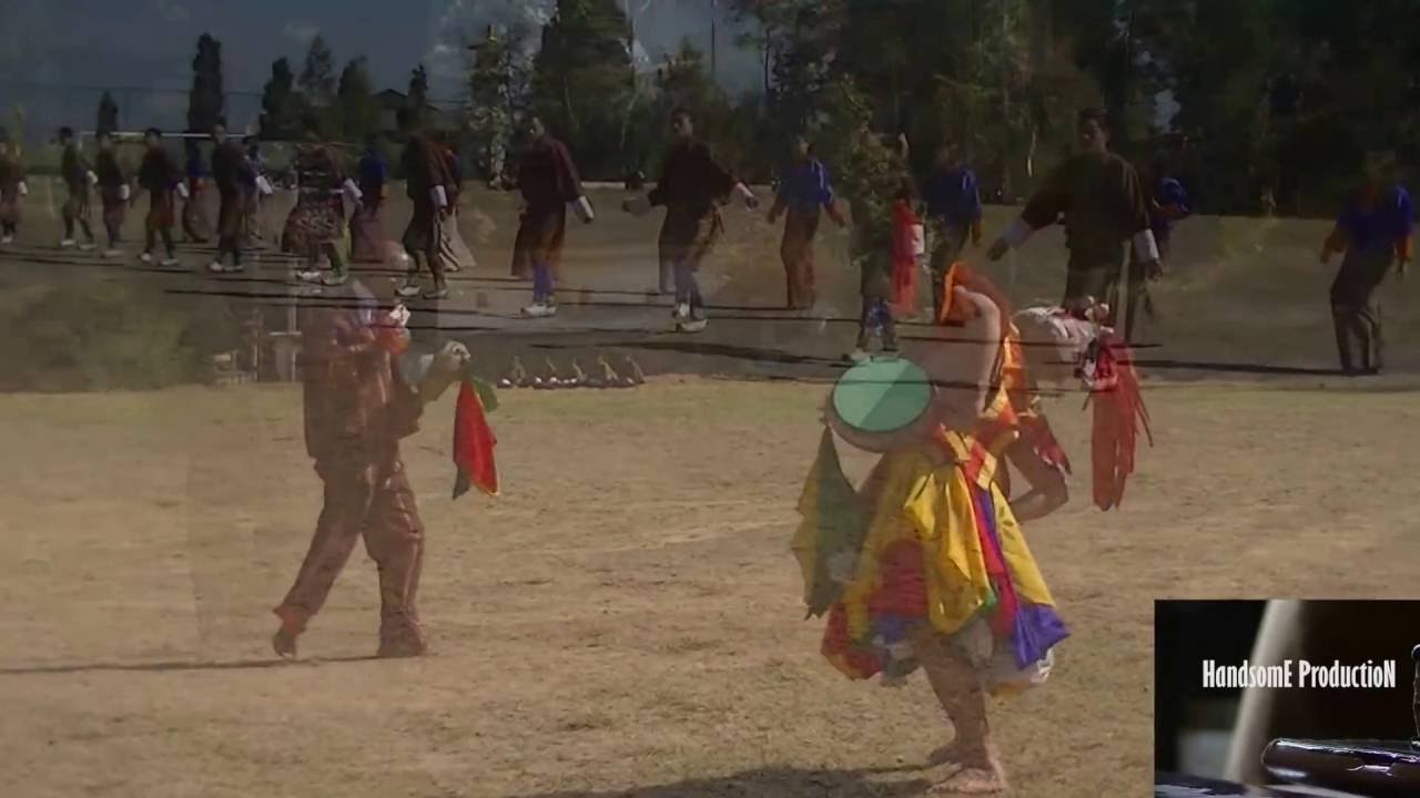 HM's Birthday | welcome dance by culture group, Sherubtse, 2014|