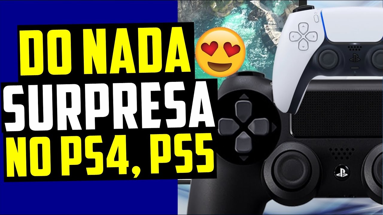 Sony solta SURPRESA Para o PS4 e PS5 !!! COISA BOA..