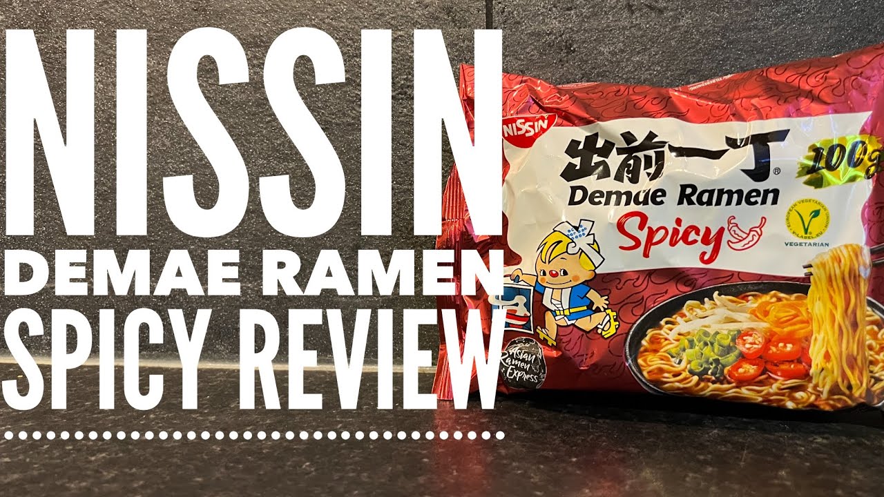 Nissin Demae Ramen Spicy Review | ニッシン出前ラーメンスパイシー