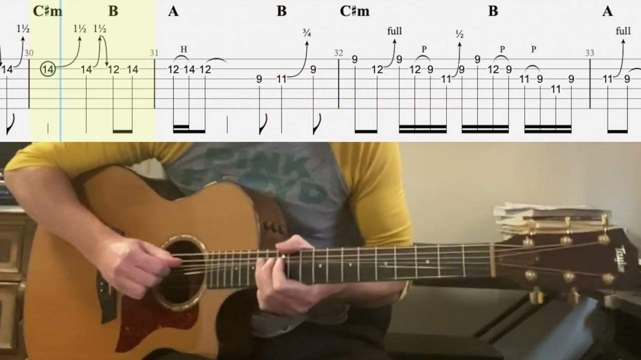 All Along the Watchtower (Acoustic) - Jimi Hendrix | Complete Guitar TAB