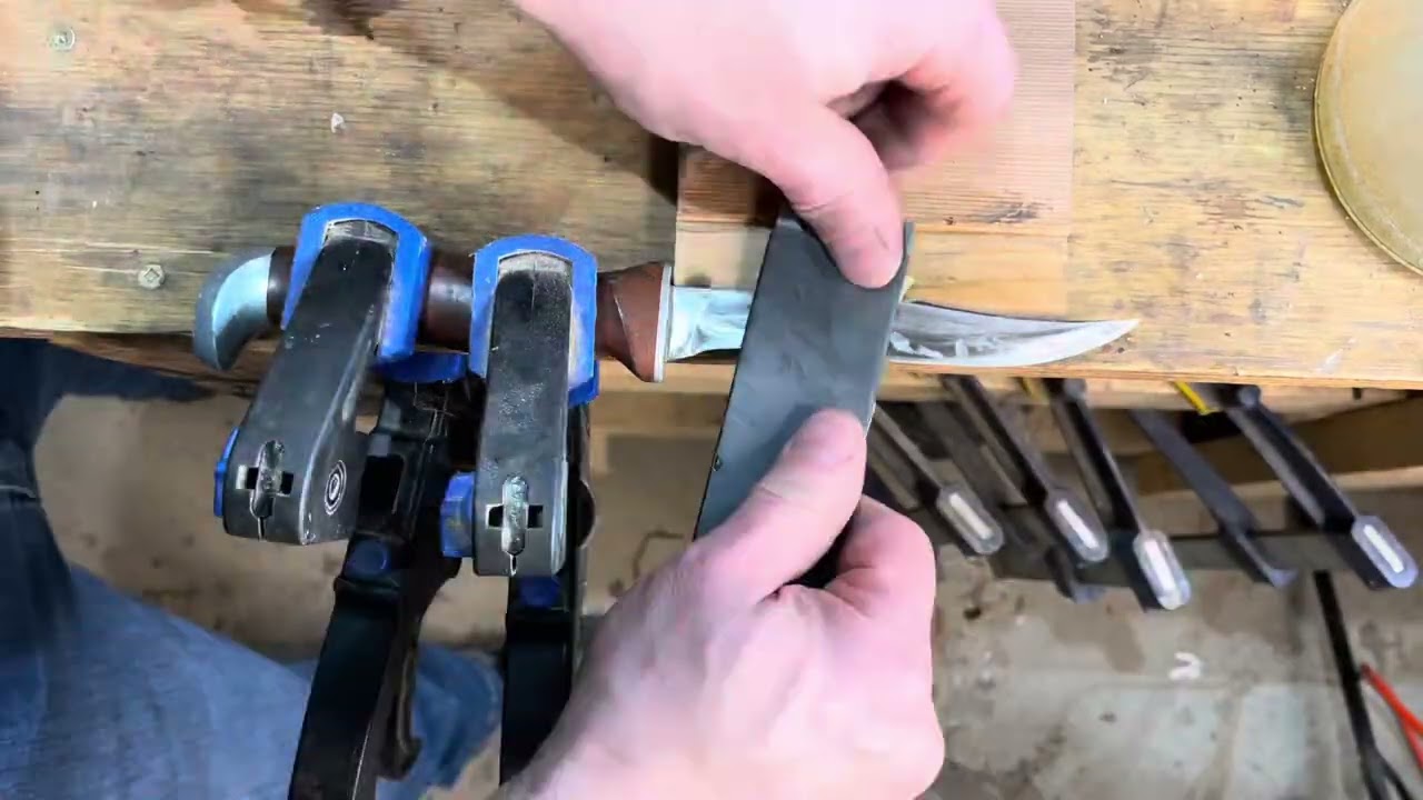 Reconditioning a grandfather’s knife