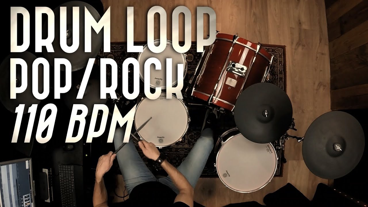 Drum Loop 110 BPM | Pop/Rock
