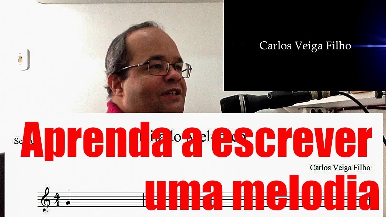 Aprenda a escrever uma melodia