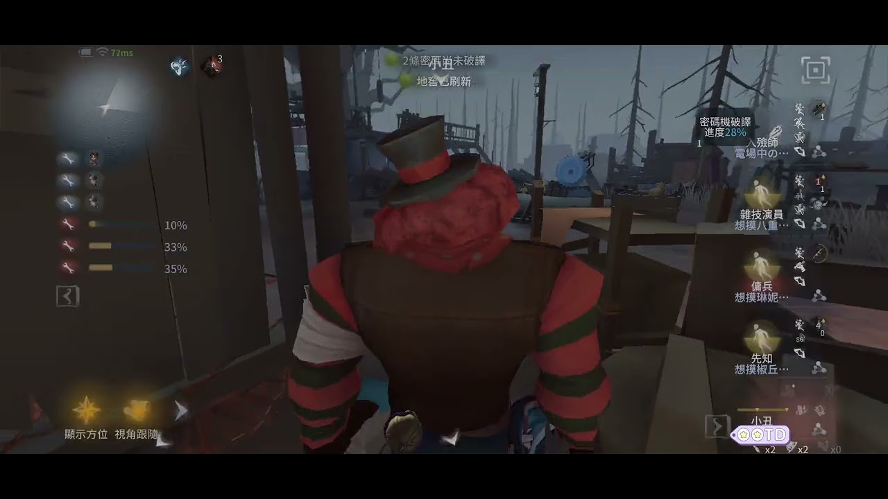 【第五人格】監管者是小……欸不是為什麼要追兵兵啦｡ﾟヽ(ﾟ´Д`)ﾉﾟ｡