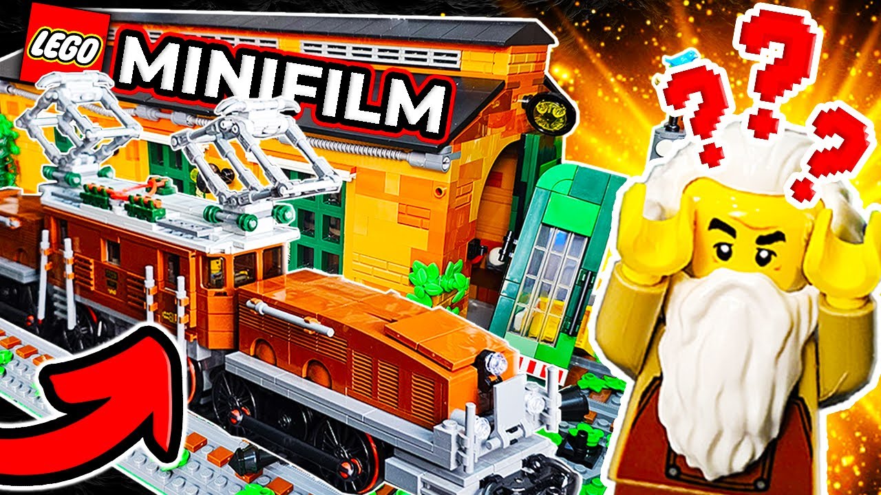 LEGO MINIFILM - ZÁCHRANA VLAKOVÉHO DEPA 🚂