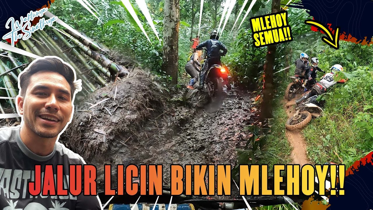 HUJAN DERAS DI TENGAH TRABAS, HUTAN BAMBU LONGSOR!!