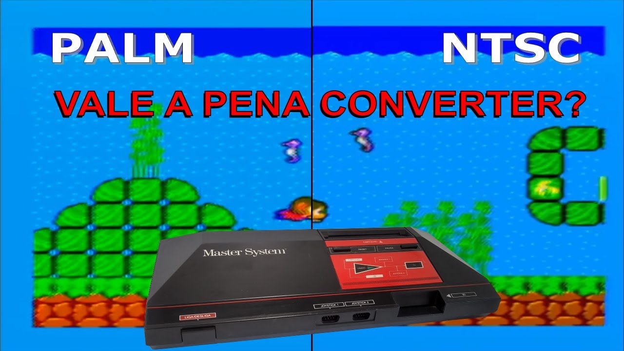 COMO CONVERTER PARA NTSC O MASTER SYSTEM DA TEC TOY (MODELOS I e II)