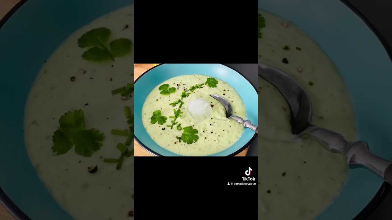Supa rece de avocado