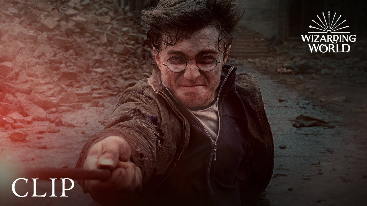 Harry vs Lord Voldemort Final Battle | Harry Potter and the Deathly Hallows Pt. 2