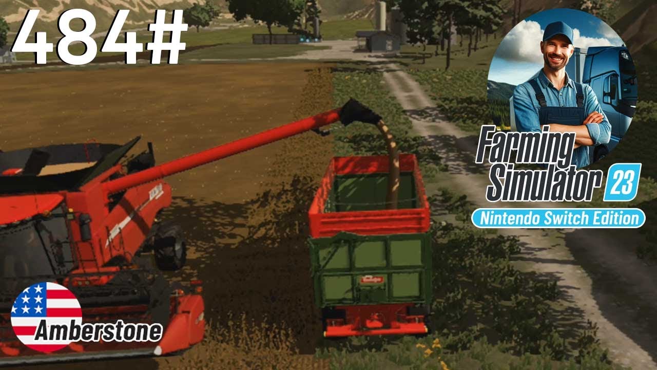 FS 23 - 484 - Sugar Beet and Soybeans Harvest, Plowing, Herbicide Spraying and Goods Transport