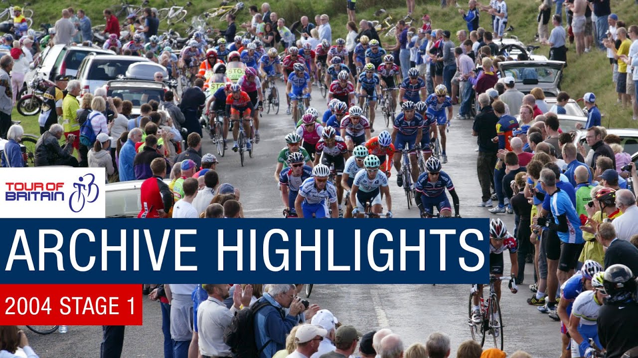 2004 Tour of Britain | Stage One Highlights | Manchester to Manchester