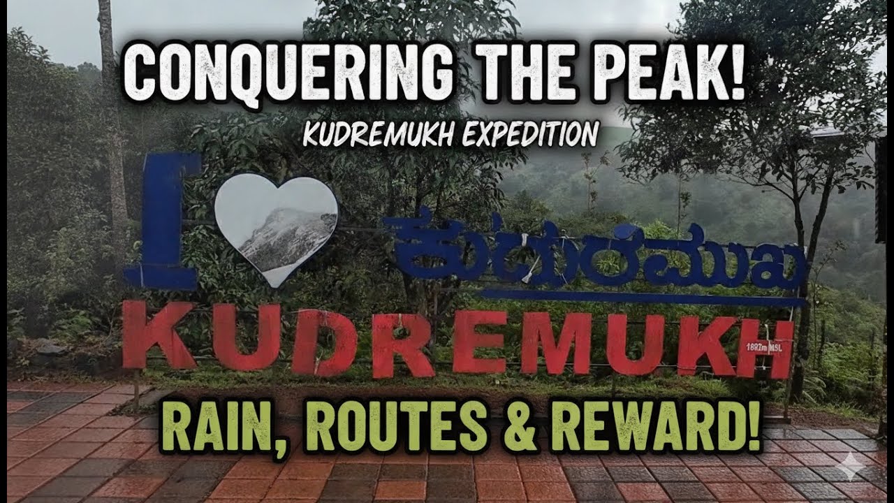 Western Ghats Road Trip - Kudremukh Trek - Ep-02